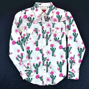 Cowgirl Hardware Longsleeve Button Down with Bling